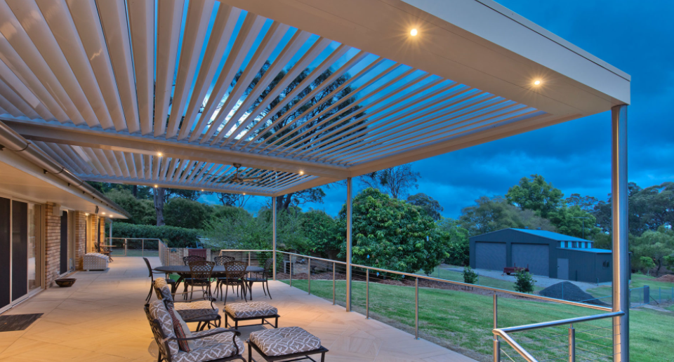 motorised Pergola roof