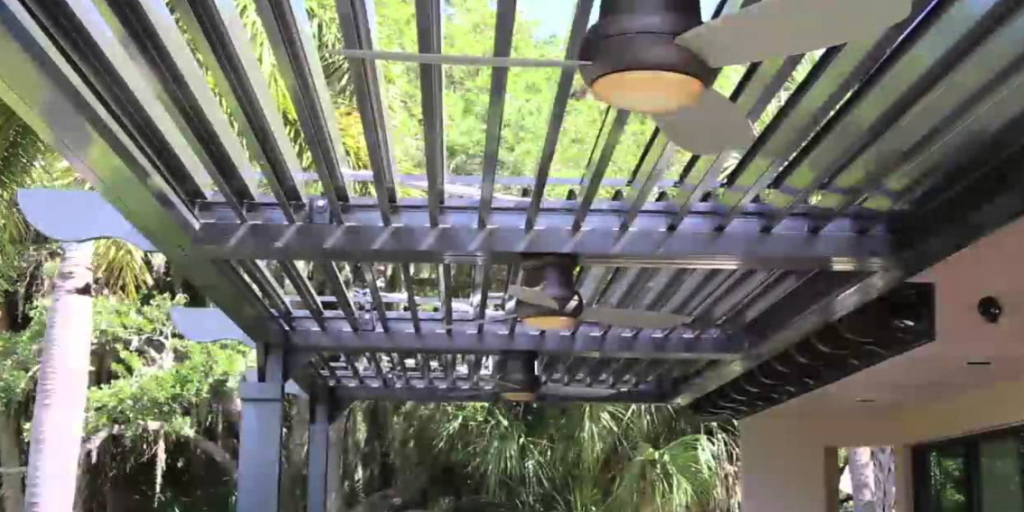 motorised Pergola roof