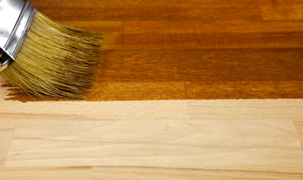 wood staining services