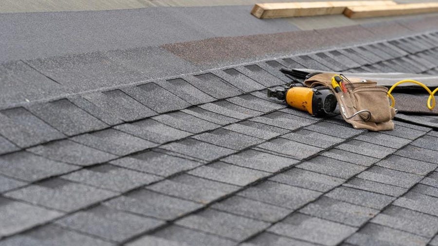 install roof shingles