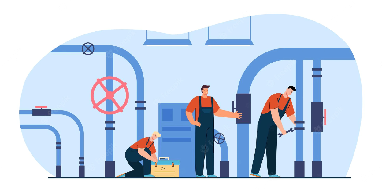 Plumbing maintenance services 